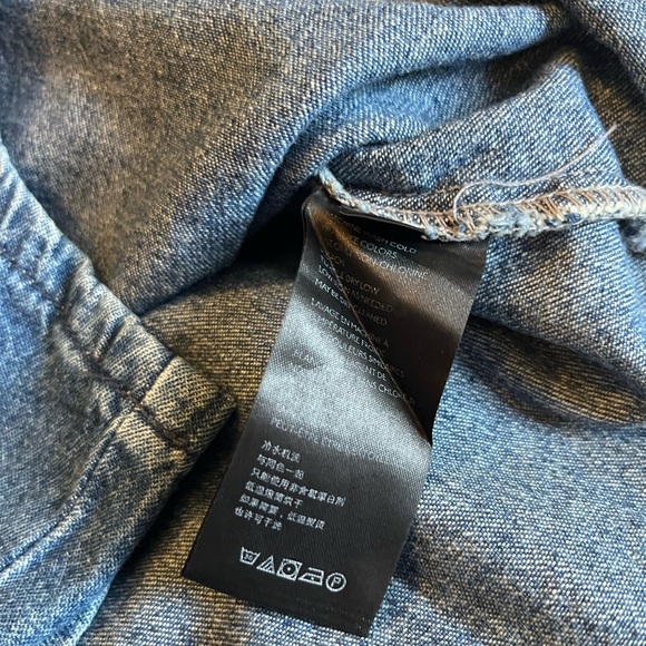 NWT Free People denim dress size 8 - Picture 7 of 9